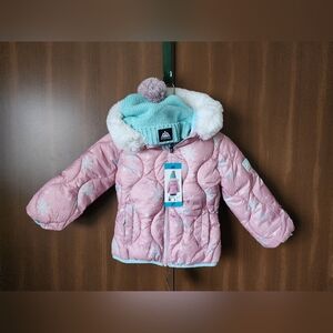 Snozu Kids' Jacket with Hat and Hood.  New. Size 4T.